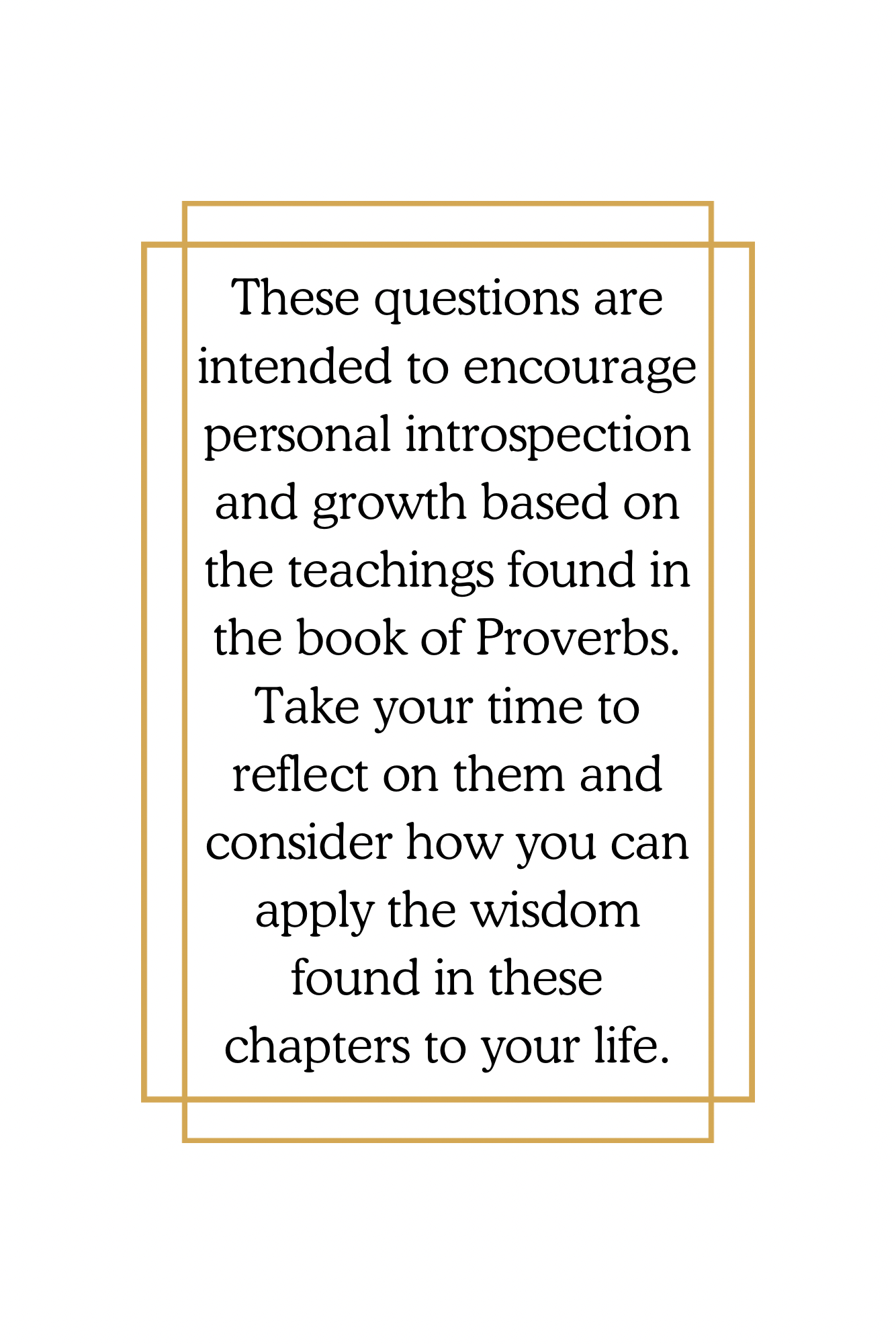 Walking In Wisdom Reflection Journal